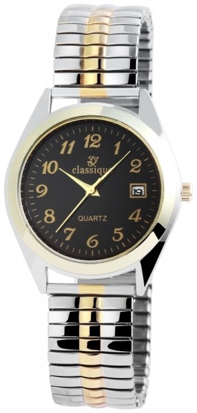 Classique Herren – Uhr Zugarmband Datumsanzeige Metall Analog Quarz 2700016-006