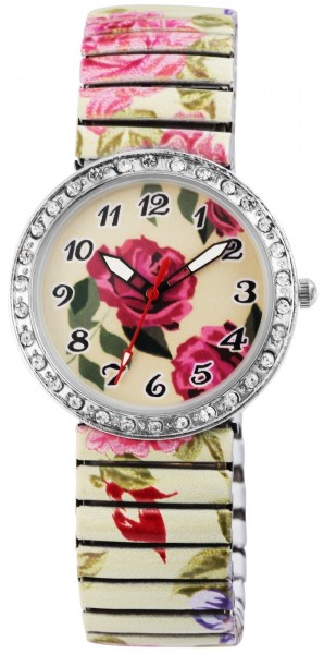 Donna Kelly Damen - Uhr Zugbanduhr Armbanduhr Muster Analog Quarz 1700042