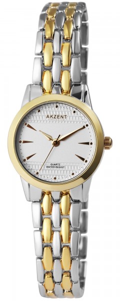 Akzent Exclusive Damen - Uhr Metall Armbanduhr Analog Quarz 1800199