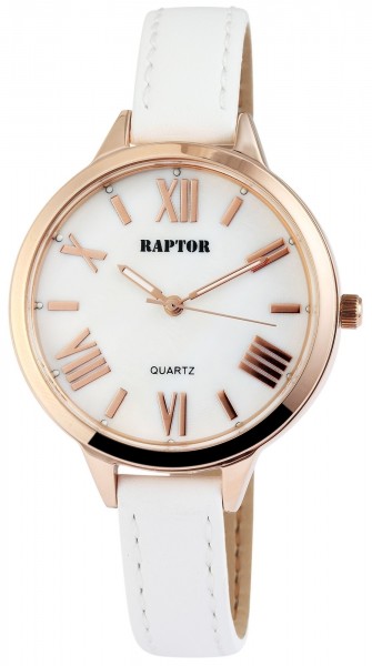 Raptor Damen - Uhr schmale elegante Damenuhr Analog Quarz RA10012