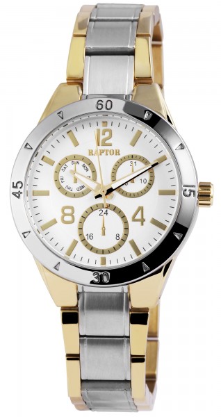 Raptor Damen-Uhr mit Edelstahl Armband Analoganzeige Quarz RA10059