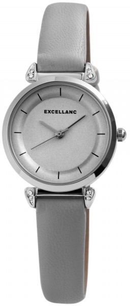 Excellanc Damen – Uhr Lederimitationsarmband Analog Quarz Armbanduhr 1900148