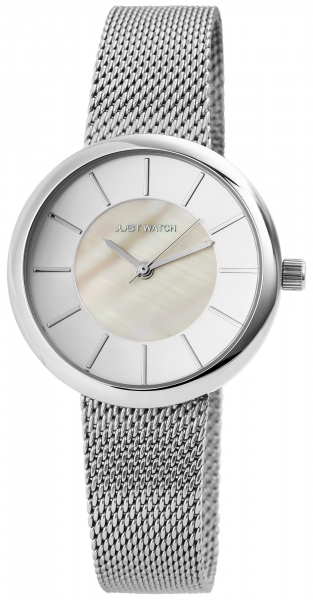 Just Watch Damen Uhr analog Analoges Quarzwerk mit Edelstahl Armband JW10017