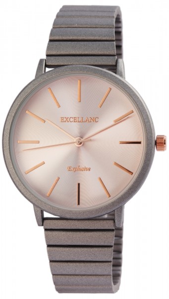 Excellanc Damen - Uhr Zugarmband Metall Analog Quarz Armbanduhr 1800172