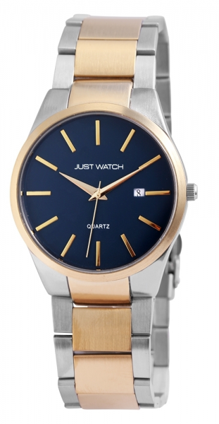 Just Watch Herren Uhr analog Analoges Quarzwerk mit Edelstahl Armband JW20066-002