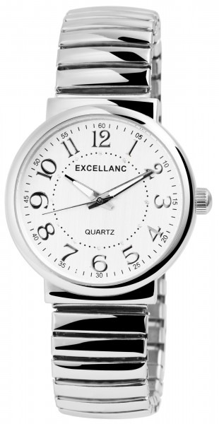Excellanc Damen - Uhr Zugarmband Metall Analog Quarz Armbanduhr 1700046