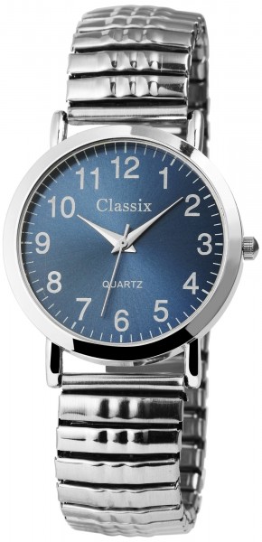 Classix Herren – Uhr Zugarmband Armbanduhr Analog Quarz 2700007