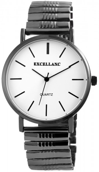 Excellanc Herren - Uhr Zugarmband Comfort Fit Analog Quarz 2700015