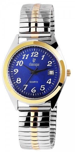 Classique Herren – Uhr Zugarmband Datumsanzeige Metall Analog Quarz 2700016-006