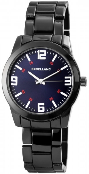 Excellanc Herren - Uhr Metall Armbanduhr Analog Quarz 2800043