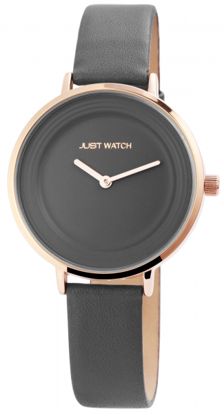 Just Watch Damen-Uhr Echt Leder Armband Dornschließe JW165 Analog Quarz JW10020