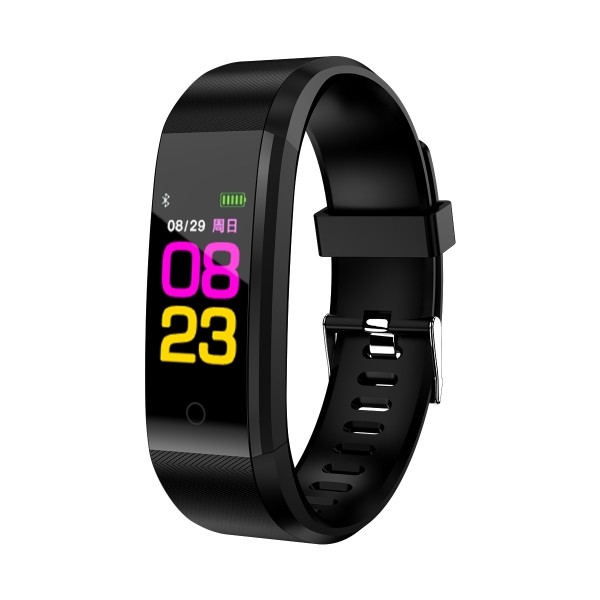 TimeTech Fitness-Tracker Unisex Schrittzähler Silikon Uhr Digital 2440001