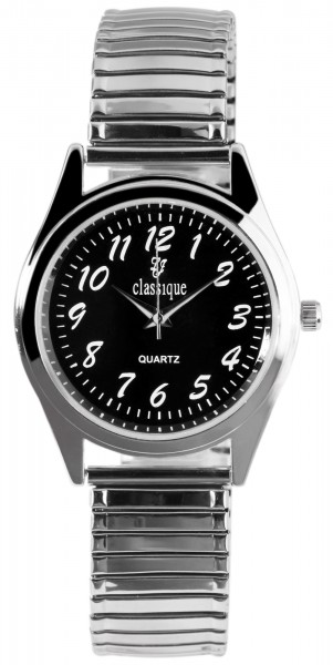 Classique Herren – Uhr Zugarmbanduhr Metall Analog Quarz 2700009-001