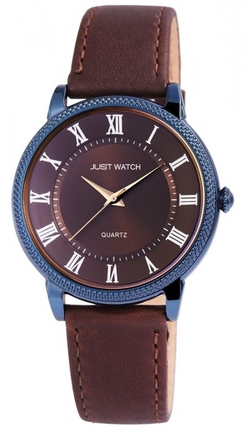Just Watch Herren-Armbanduhr Analog Lederband - JW10934