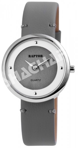 Raptor Damen-Uhr Oberseite Echtleder Dornschließe Analog Quarz RA10114