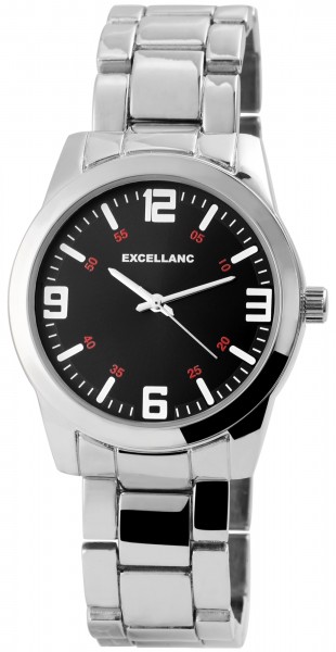 Excellanc Herren - Uhr Metall Armbanduhr Analog Quarz 2800043