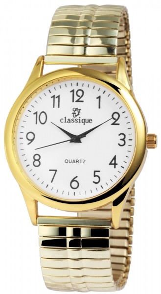 Classique Herren – Uhr Zugarmband Metall Armbanduhr Analog Quarz 2700010…