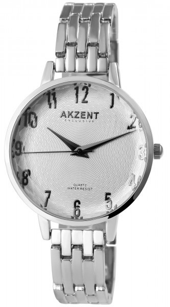 Akzent Exclusive Damen - Uhr Metall Armbanduhr Analog Quarz 1800197