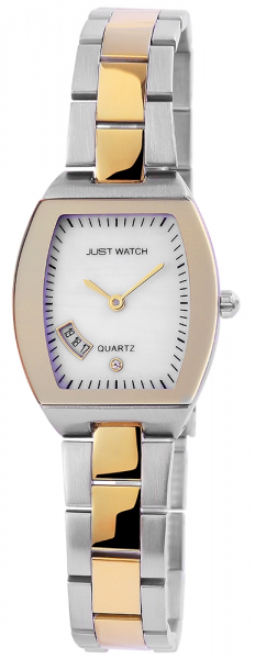 Just Watch Damen Analog Quarz Uhr mit Edelstahl Armband JW10031-001