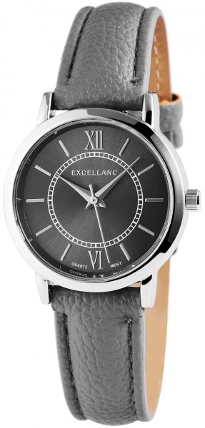 Excellanc Damen – Uhr Lederimitat Armbanduhr Analog Quarz 1900132