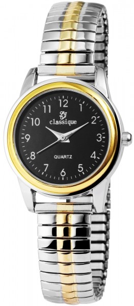 Classique Damen-Uhr Zugarmband Metall Analog Quarz Armbanduhr 1700019