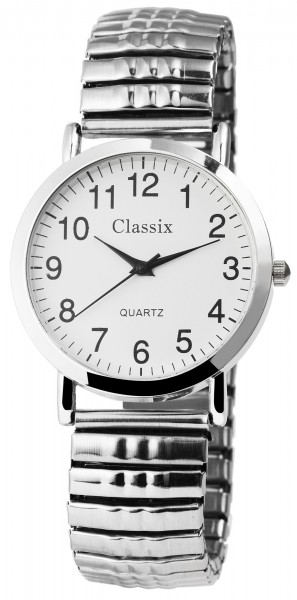 Classix Herren – Uhr Zugarmband Armbanduhr Analog Quarz 2700007