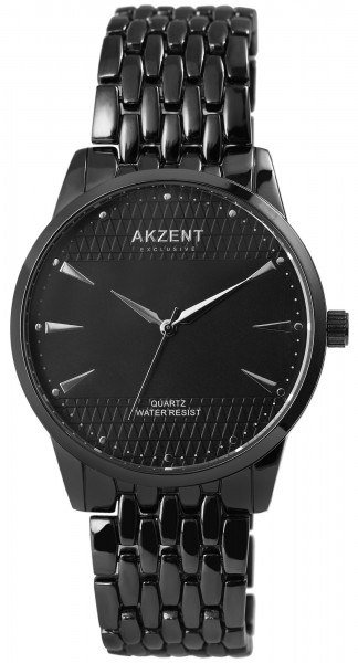 Akzent Exclusive Herren - Uhr Metall Armbanduhr Elegant Analog Quarz 2800069