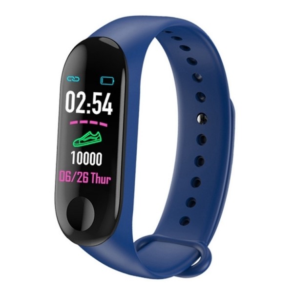 TimeTech Fitness-Tracker Unisex Schrittzähler Silikon Uhr Digital 2440002