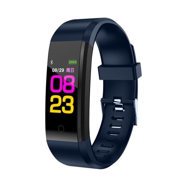 TimeTech Fitness-Tracker Unisex Schrittzähler Silikon Uhr Digital 2440001