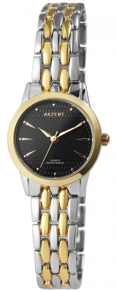 Akzent Exclusive Damen - Uhr Metall Armbanduhr Analog Quarz 1800199