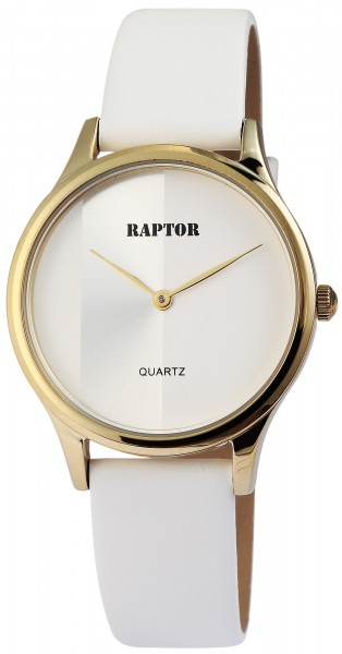 Raptor Damen-Uhr Armband Oberseite Echt Leder Elegant Analog Quarz RA10004